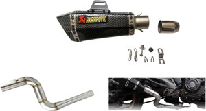 Akrapovic exhaust for ns200 price hot sale