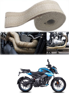 Znee Smart Silencer Wrap Cream Color for Bajaj Pulsar NS 125 Bike Exhaust Heat Shield Price in India Buy Znee Smart Silencer Wrap Cream Color for Bajaj Pulsar NS 125 Bike