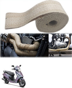Znee Smart Silencer Wrap Cream Color for Hero Maestro Edge 125