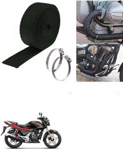 SRPHERE 3 Mtrs Silencer Wrap Bike Exhaust Heat Shield for Hero