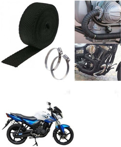 SRPHERE 3 Mtrs Silencer Wrap Bike Exhaust Heat Shield for Yamaha