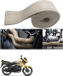 Znee Smart Silencer Wrap Cream Color for Hero Passion Pro i3S Bike Exhaust Heat Shield Price in India Buy Znee Smart Silencer Wrap Cream Color for Hero Passion Pro i3S Bike