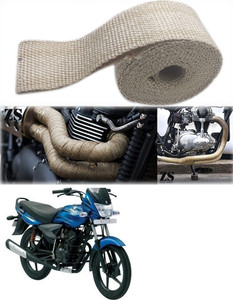 Znee Smart Silencer Wrap Cream Color for Bajaj Platina 100 DTS i