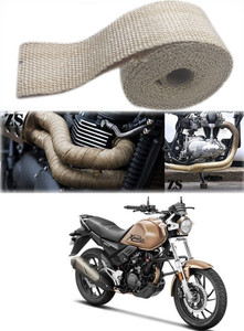 Znee Smart Silencer Wrap Cream Color for Hero XPulse 200T Bike Exhaust Heat Shield Price in India Buy Znee Smart Silencer Wrap Cream Color for Hero XPulse 200T Bike Exhaust Heat