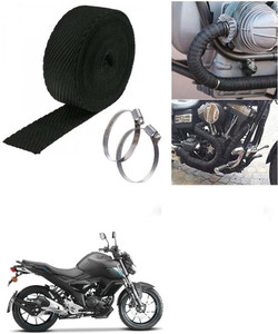 SRPHERE 3 Mtrs Silencer Wrap Bike Exhaust Heat Shield for Yamaha
