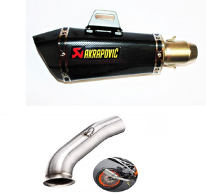 Akrapovic exhaust for duke 200 cheap