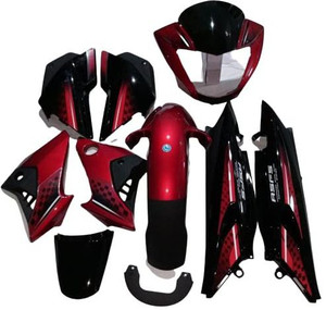 DIVINE Full Body Kit for Hero Glamour Type 7 Sports Bike RED Colour Bike Headlight Visor Price in India Buy DIVINE Full Body Kit for Hero Glamour Type 7 Sports Bike