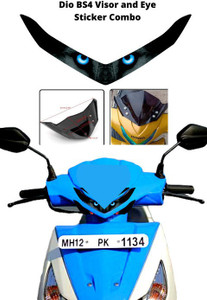 Honda dio headlight visor price online