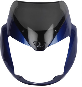 Shiv Ambba Heavy Quality BLUE Visor for PULSER 150 dtsi with Wisor Glass BLUE Bike Headlight Visor Price in India Buy Shiv Ambba Heavy Quality BLUE Visor for PULSER 150 dtsi