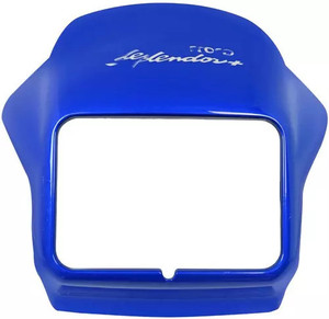 plutoauto Original Headlight Visor For Hero Splendor Plus UF Blue