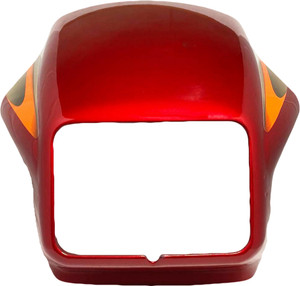 Super splendor visor on sale red