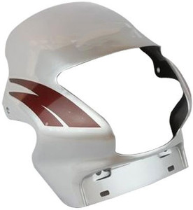 Headlight visor for hero passion plus hot sale
