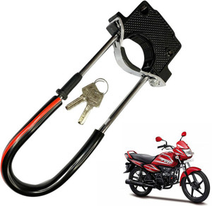 Dhe Best Bike Front Shocker Lock Wheel Lock For Hero Splendor NXG Bike Front Shocker Lock Wheel Lock For Hero Splendor NXG Wheel Lock Price in India Buy Dhe Best Bike