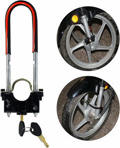 Bike front tyre lock clearance
