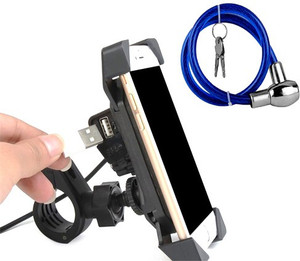 Best bike mobile holder with charger store