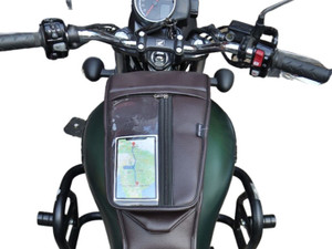 Sahara Seats Highness CB350 CB 350 RS Tank Cover with Mobile