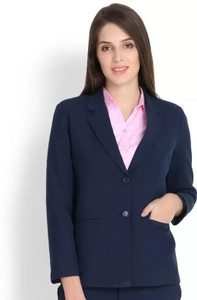 Navy blue blazer for girls discount