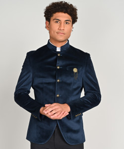 Blackberrys Solid Bandhgala Party Men Blazer Buy Blackberrys