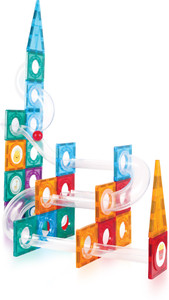 KIPA INDIA MagPlay Tiles Ball Rush 105 pcs MagPlay Tiles