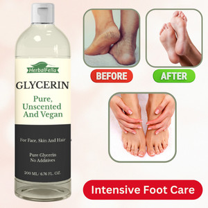 HerbalFella Glycerin For Crack Heel Repair Cracked Heel Repair
