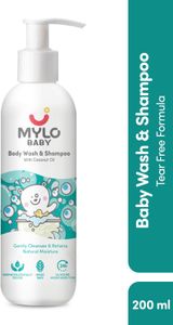 MYLO Baby Shampoo and Body Wash | Gentle Cleansing Head-to-Toe