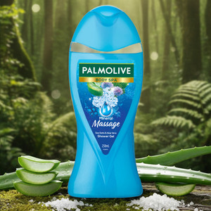 Aloevera and Thermal Mineral Feel The Massage Exfoliating Bodywash for Men&Women