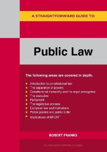 A Straightforward Guide To Public Law: Buy A Straightforward Guide To  Public Law by Franks Robert at Low Price in India