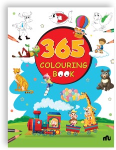 My First 365 Coloring Book: Jumbo Coloring Book For Kids (With Tear Out  Sheets)