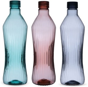 VENSWISE 6 Pcs Fridge Water bottles, set of 6, 1 liter, bottles for fridge  Transparent Ideal