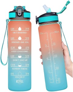 JYOTCREATION Motivational Water Bottle With Drinking water reminder For  Gym, Office, Sport 1000 ml Sipper - Buy JYOTCREATION Motivational Water  Bottle With Drinking water reminder For Gym, Office, Sport 1000 ml Sipper