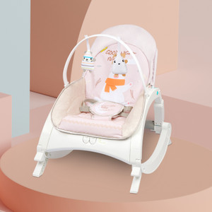 R for Rabbit Baby Rocker with Music and Vibration Adjustable