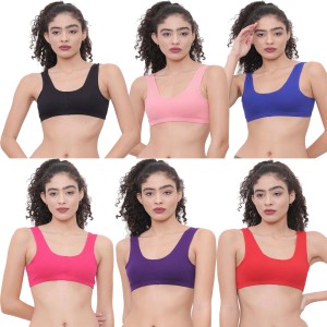 Eve's Beauty Non Padded Seamless Sports Bra Women Sports Non Padded Bra -  Buy Eve's Beauty Non Padded Seamless Sports Bra Women Sports Non Padded Bra  Online at Best Prices in India