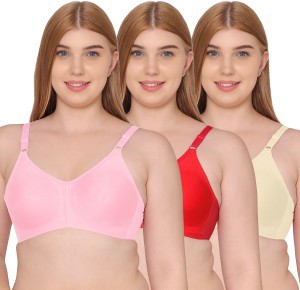 SOUMINIE Souminie Lycra Seamless Women Full Coverage Non Padded Bra - Buy  SOUMINIE Souminie Lycra Seamless Women Full Coverage Non Padded Bra Online  at Best Prices in India