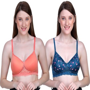 Buy Layeba Women's Cotton Non-Padded Bra (Pack of 2) Online In India At  Discounted Prices