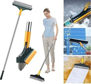 Buy DHYANI Bathroom Cleaning Brush with Wiper 2 in 1 Tiles