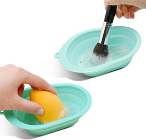 Antibacterial online brush cleaner