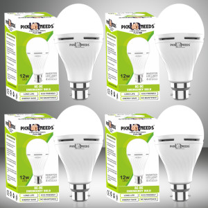 Make Ur Wish Auto Rechargeable Inverter Led Bulb 12W AC DC