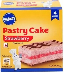 Pillsbury Pastry Cake, Strawberry, 300g at Rs.96 -Amazon