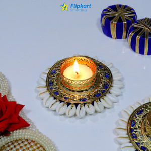 Flipkart SmartBuy Iron Tealight Candle Holder With candle Iron 1