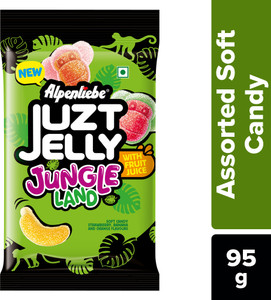 Juzt Jelly Jungle Land Soft Candy Jelly with Fruit Jelly Candy