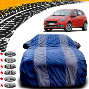 ConnexXxions Car Body Cover for Fiat Punto Evo With Mirror Pocket