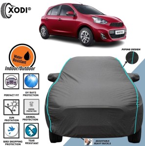 xodi Car Cover For Nissan Micra, Universal For Car (With Mirror Pockets)  Price in India - Buy xodi Car Cover For Nissan Micra, Universal For Car  (With Mirror Pockets) online at