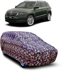 SXAWG Car Cover For Skoda Karoq (Without Mirror Pockets) Price in