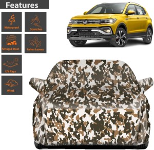 BOTAUTO Car Cover For Volkswagen Taigun, Universal For Car (With