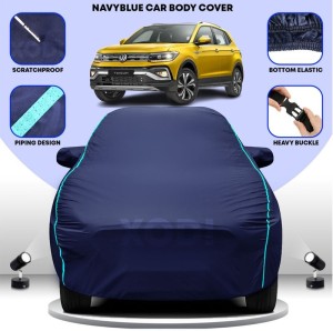xodi Car Cover For Volkswagen Taigun, Universal For Car (With