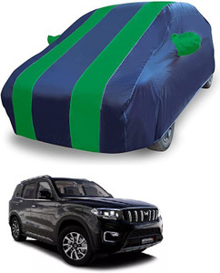 Auto Hub Car Cover For Mahindra Scorpio N With Mirror Pockets