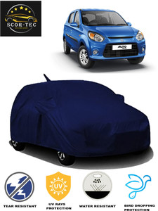 SCOR TEC Car Cover For Maruti Suzuki Alto 800 LXI With Mirror Pockets Price in India Buy SCOR TEC Car Cover For Maruti Suzuki Alto 800 LXI With Mirror Pockets online at Flipkart