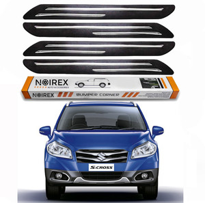 ZIMBER Rubber Stainless Steel Car Bumper Guard Price in India