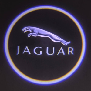 Jaguar door online logo light