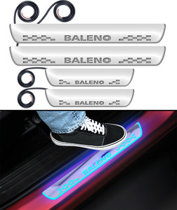 Door sill lights shop car